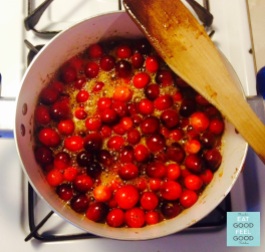 Cranberry Cooking